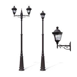 street lights 3D