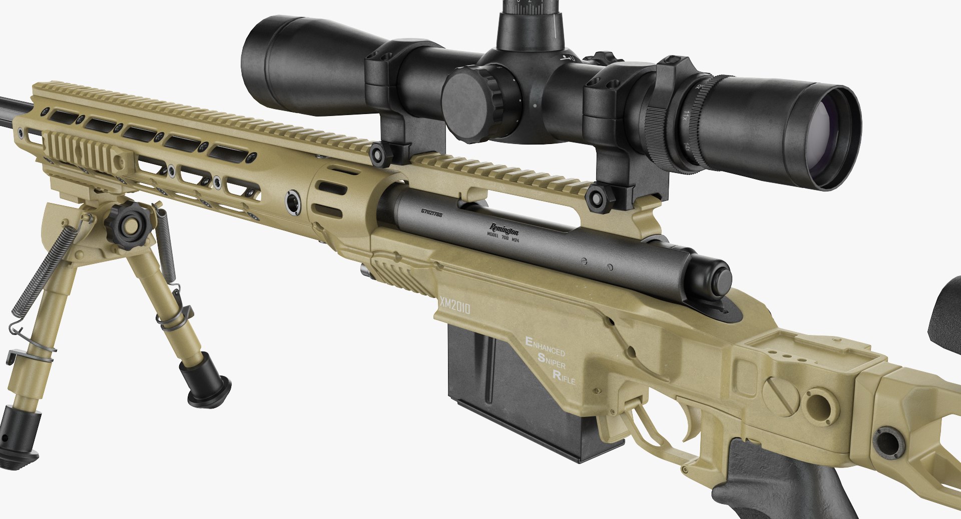 ARMA 3 RHS M2010 Enhanced Sniper Rifle 