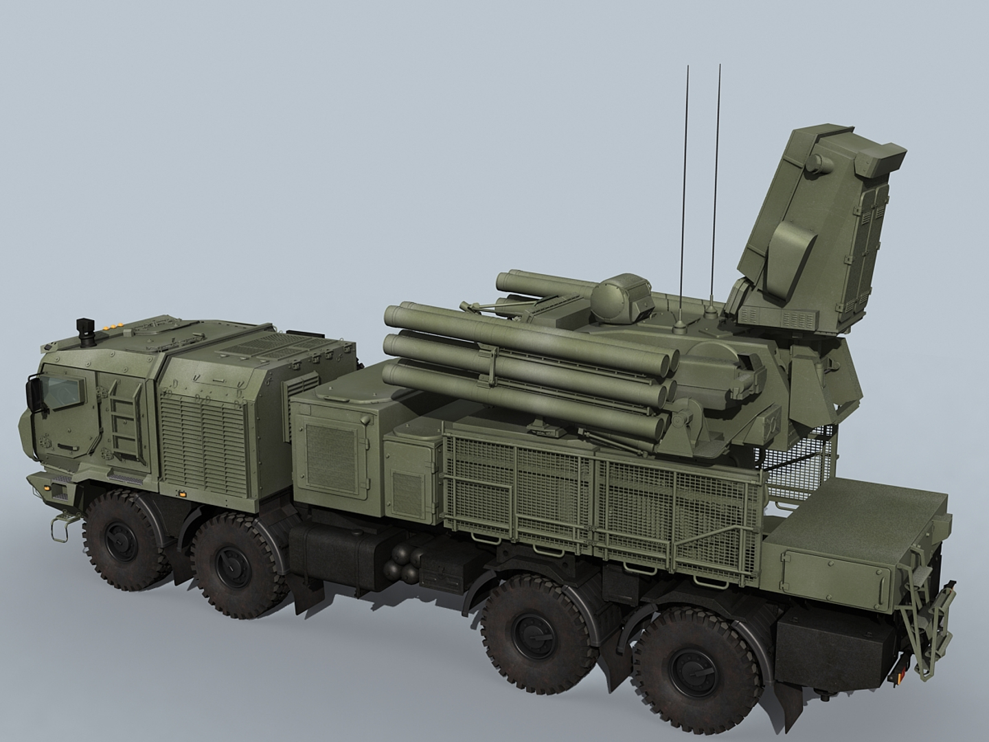 Russian Pantsir-sm Sa-22 Model - TurboSquid 1475289