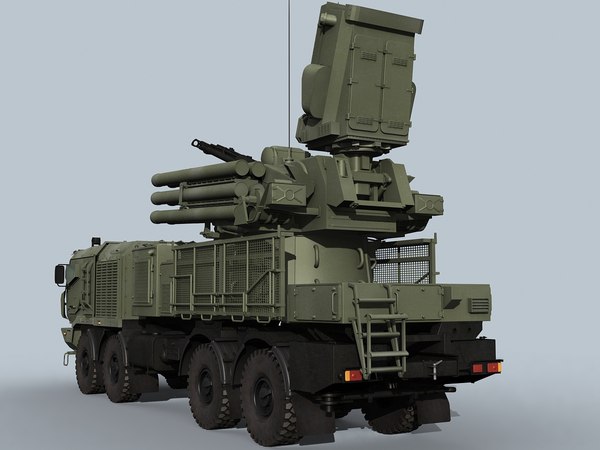 Russian pantsir-sm sa-22 model - TurboSquid 1475289