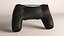 ps4 controller 3d model