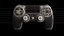 ps4 controller 3d model
