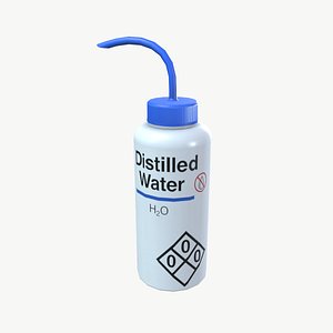 3D Laboratory Wash Bottle