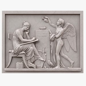 Plaster Relief Genio lumen