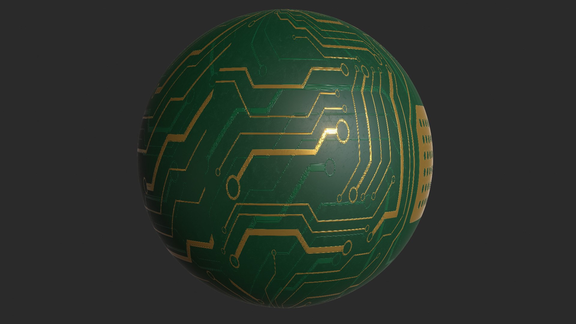 3D Model Circuit Board 4k Pbr Textures - TurboSquid 2377196