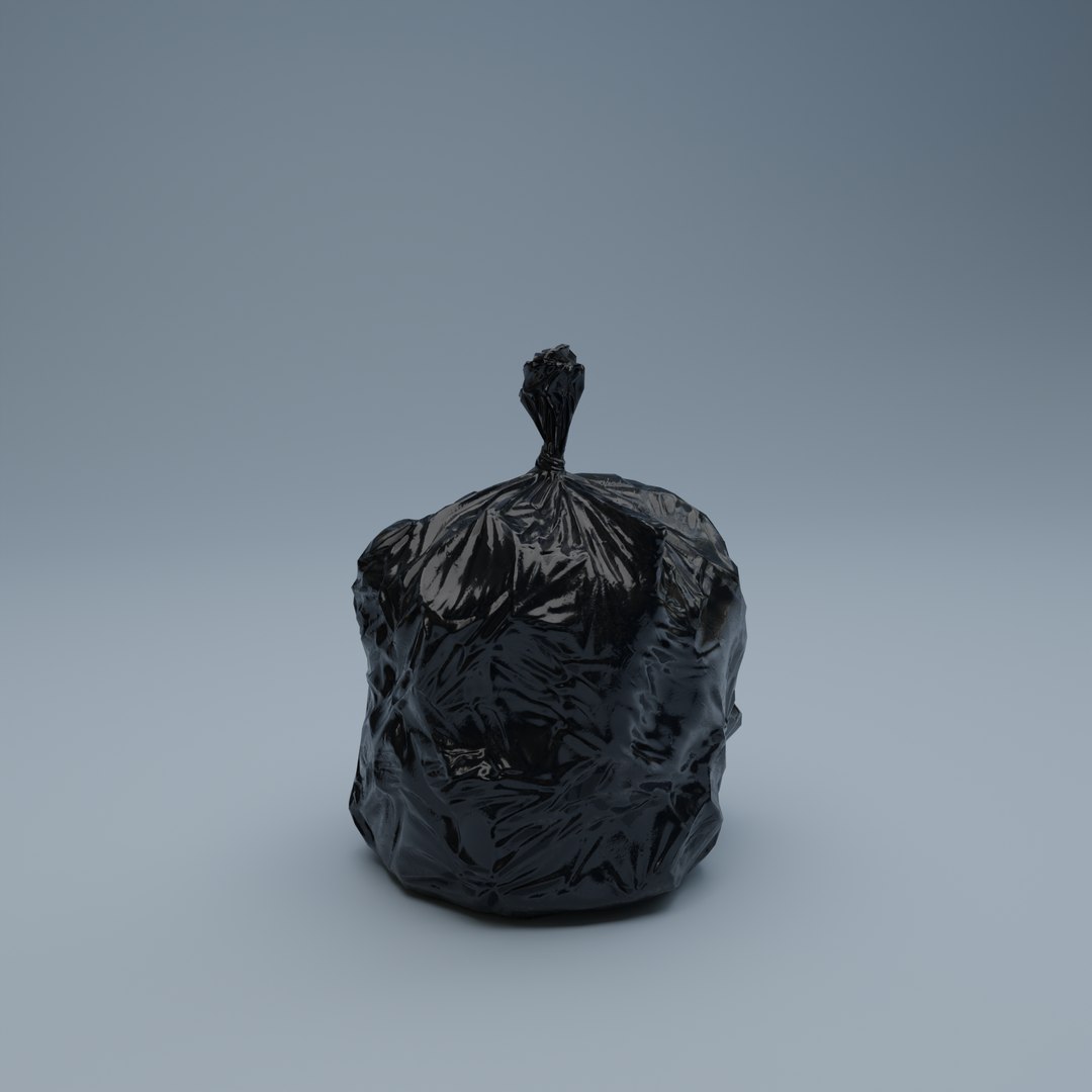 Trashbag pbr 3D model - TurboSquid 1625518