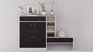 shoes closet 3D model