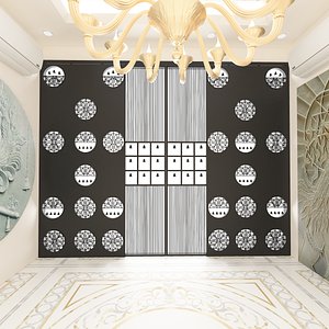 3D Worship Room - Pooja Temple Room - Interior- 3D Model Ready to Render inside 3dsMax