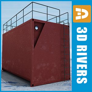 Bulk fuel storage at Expedition Base by 3DRivers