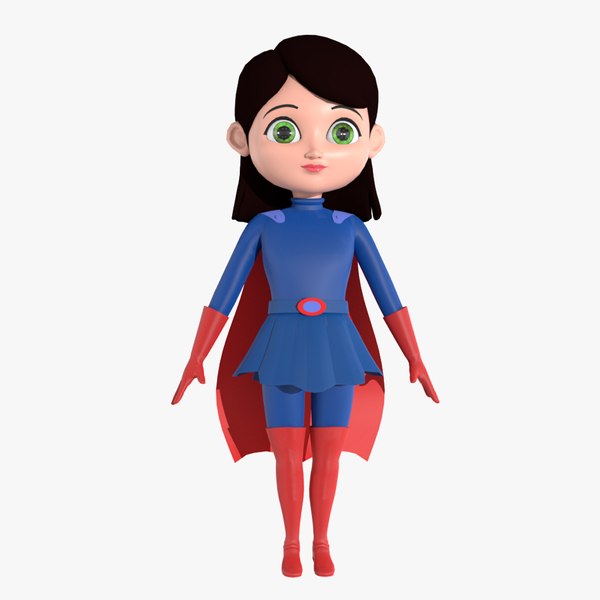 3D Super Girl