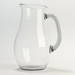 glass jug 3d max