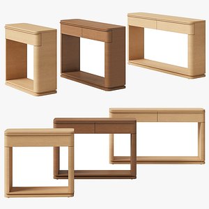 Restoration Hardware Ligne consoles 3D model