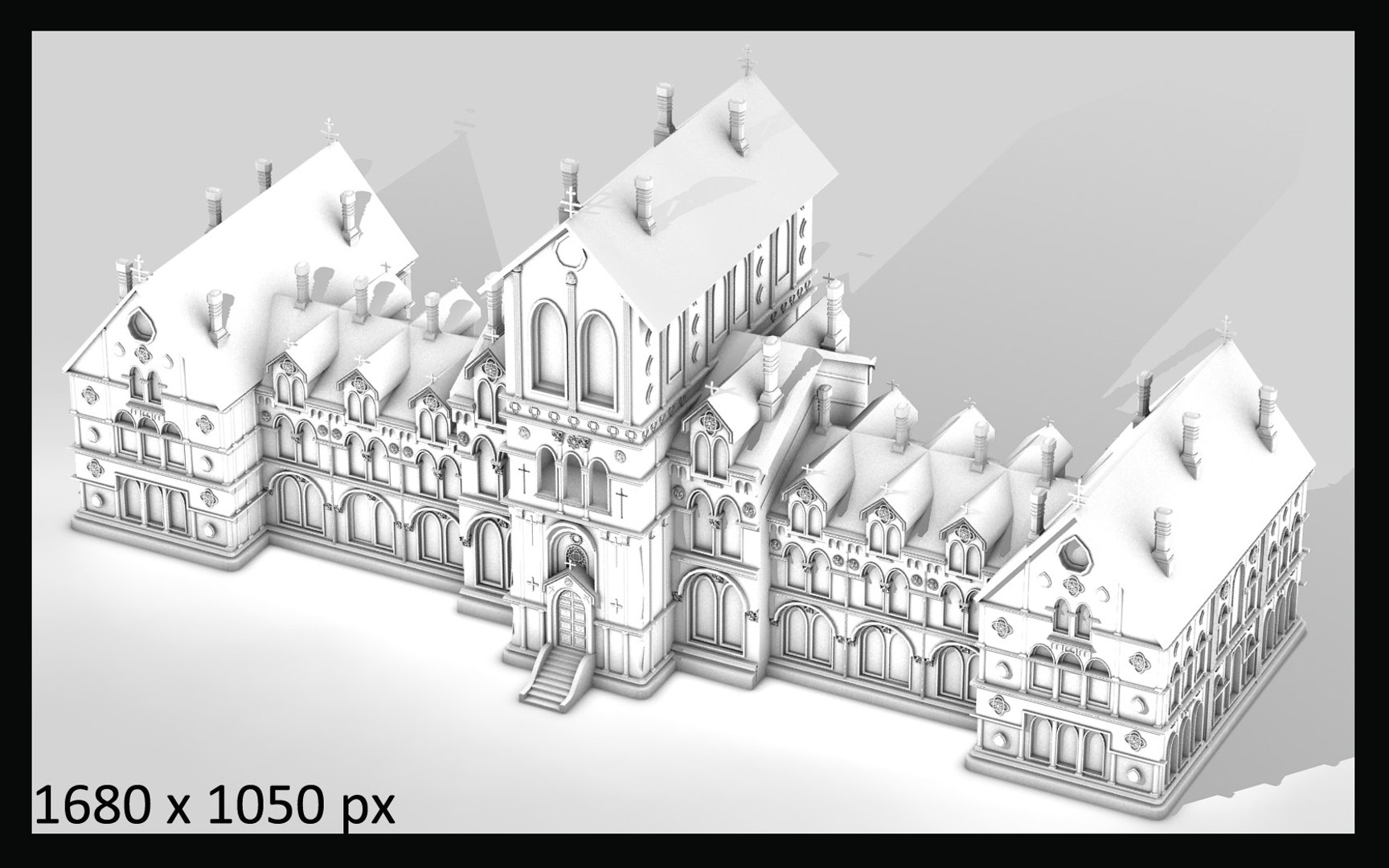 3d Mansion Manor Old Building
