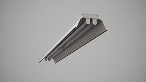 3D office ceiling lights