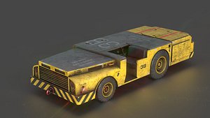 US ARMY Fight Deck Carrier Tractor 3D
