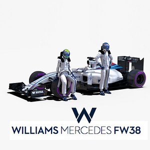 3d williams fw38