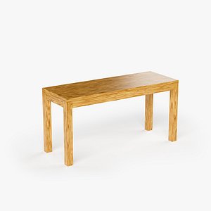 3D model Wodden Table PBR
