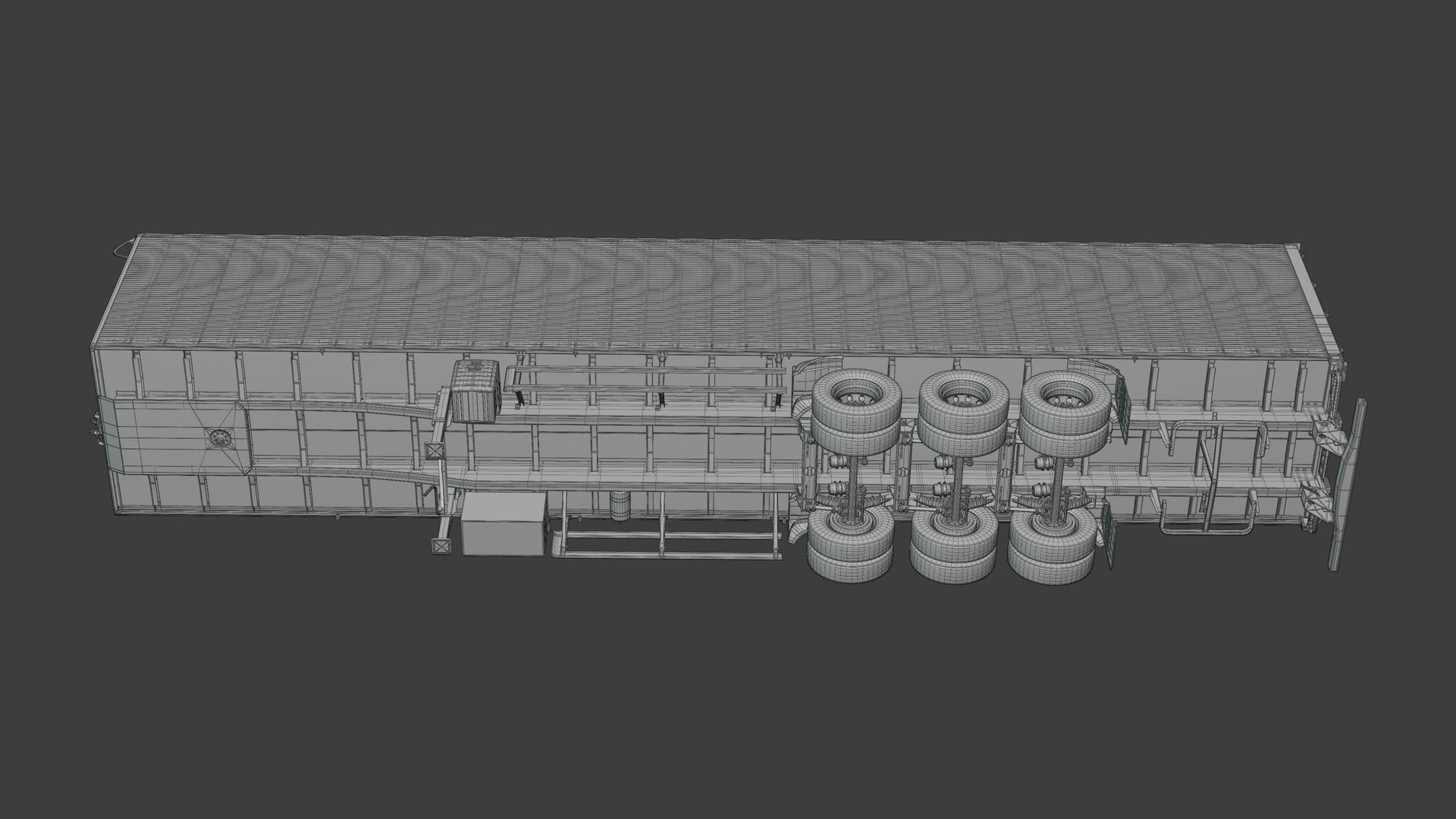 Randon Box Trailer 2020 | Clean 3D - TurboSquid 1746468
