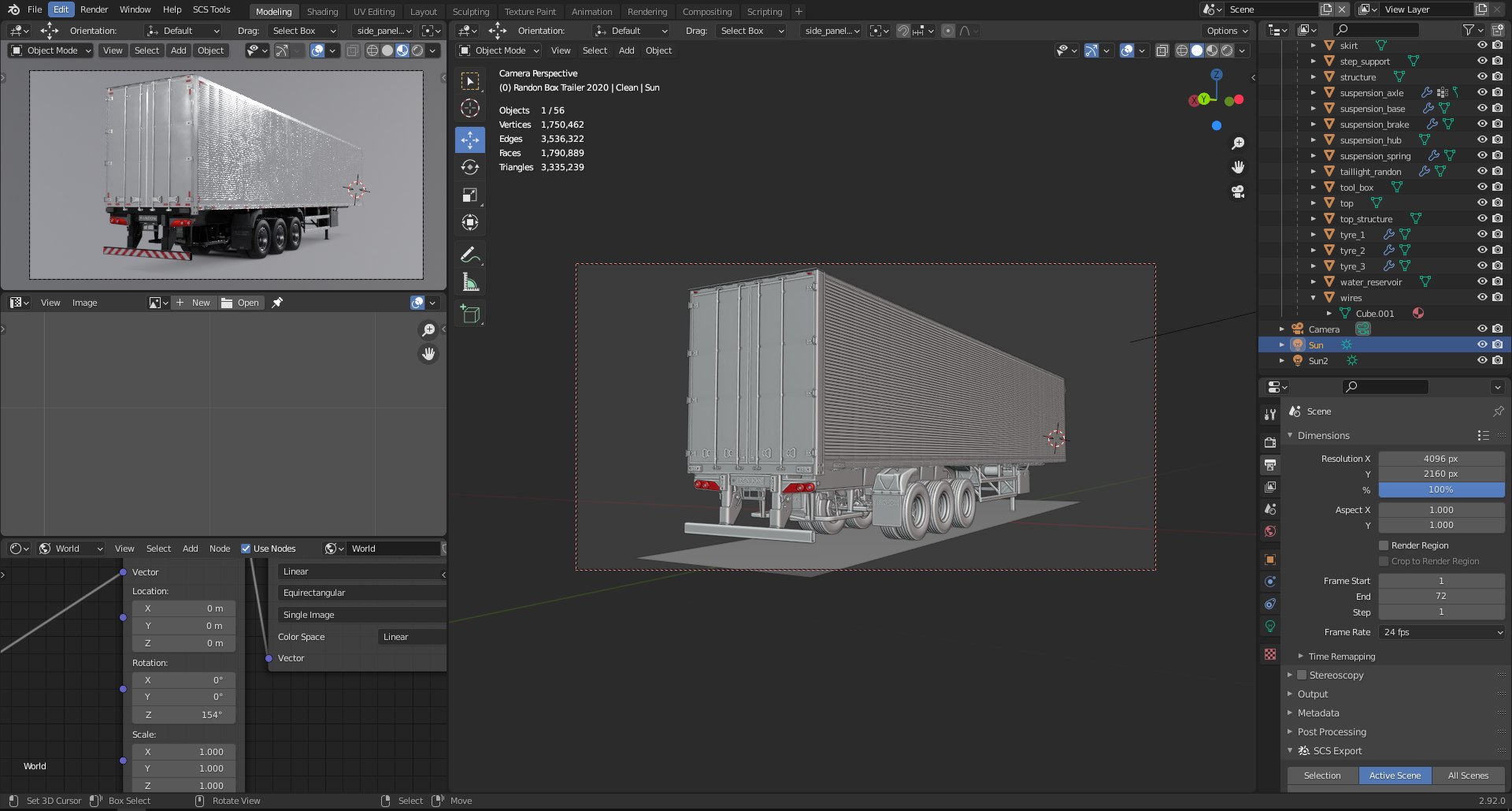 Randon Box Trailer 2020 | Clean 3D - TurboSquid 1746468