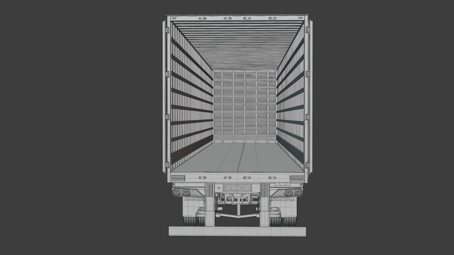 Randon Box Trailer 2020 | Clean 3D - TurboSquid 1746468