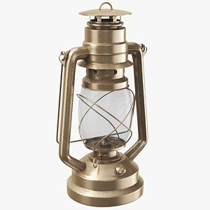 Brass Hurricane Oil Lamp