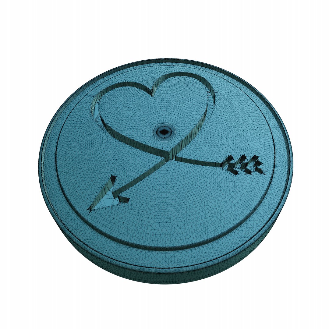 Heart Box Valentine Gift 3D Model - TurboSquid 2178620