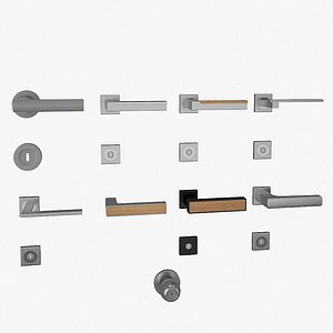 handle set door model