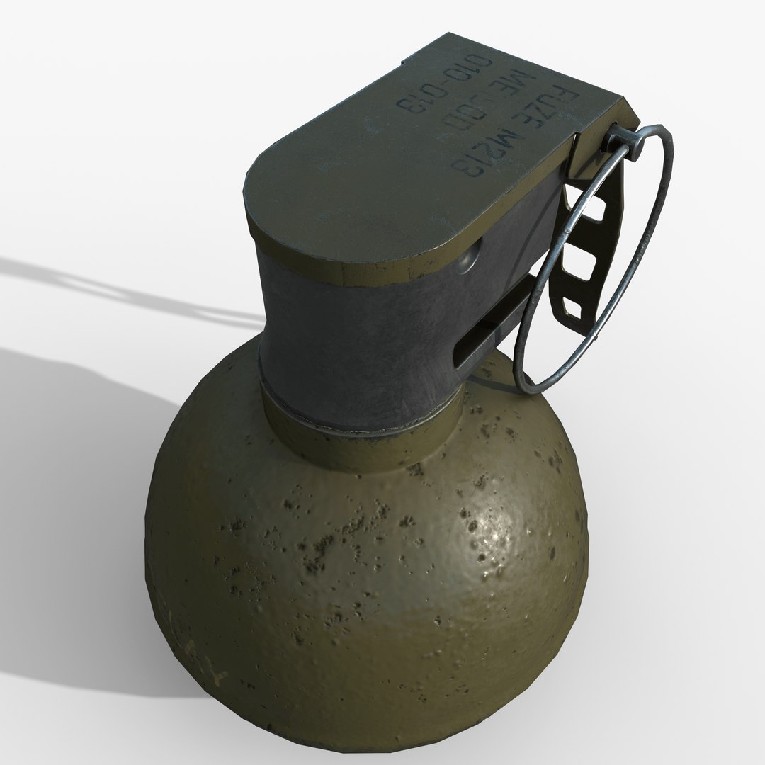 3D Grenade M67 model - TurboSquid 2085479