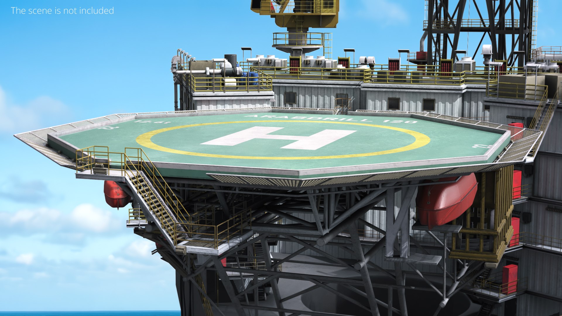 3D Jack Up Rig Helipad Landing Platform https://p.turbosquid.com/ts-thumb/9U/bfpDkm/Ig/jack_up_rig_helipad_landing_platform_003/jpg/1776188101/1920x1080/fit_q87/028bd9485237085e51025e633488099d93d1e413/jack_up_rig_helipad_landing_platform_003.jpg