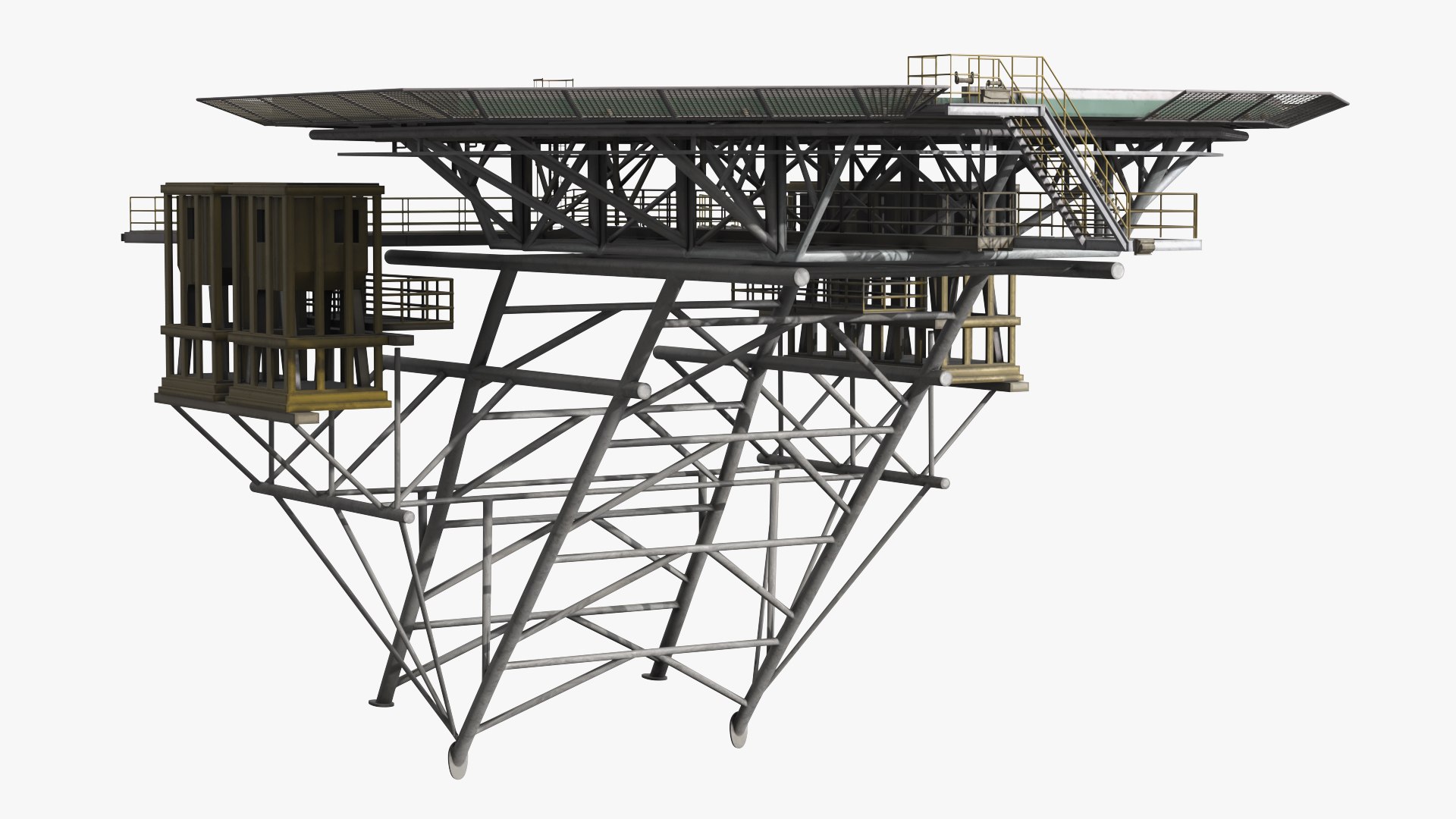 3D Jack Up Rig Helipad Landing Platform https://p.turbosquid.com/ts-thumb/9U/bfpDkm/SA/jack_up_rig_helipad_landing_platform_006/jpg/1776188112/1920x1080/fit_q87/1bbb8822fc824e788922b3c50bd0da0c0cce315f/jack_up_rig_helipad_landing_platform_006.jpg