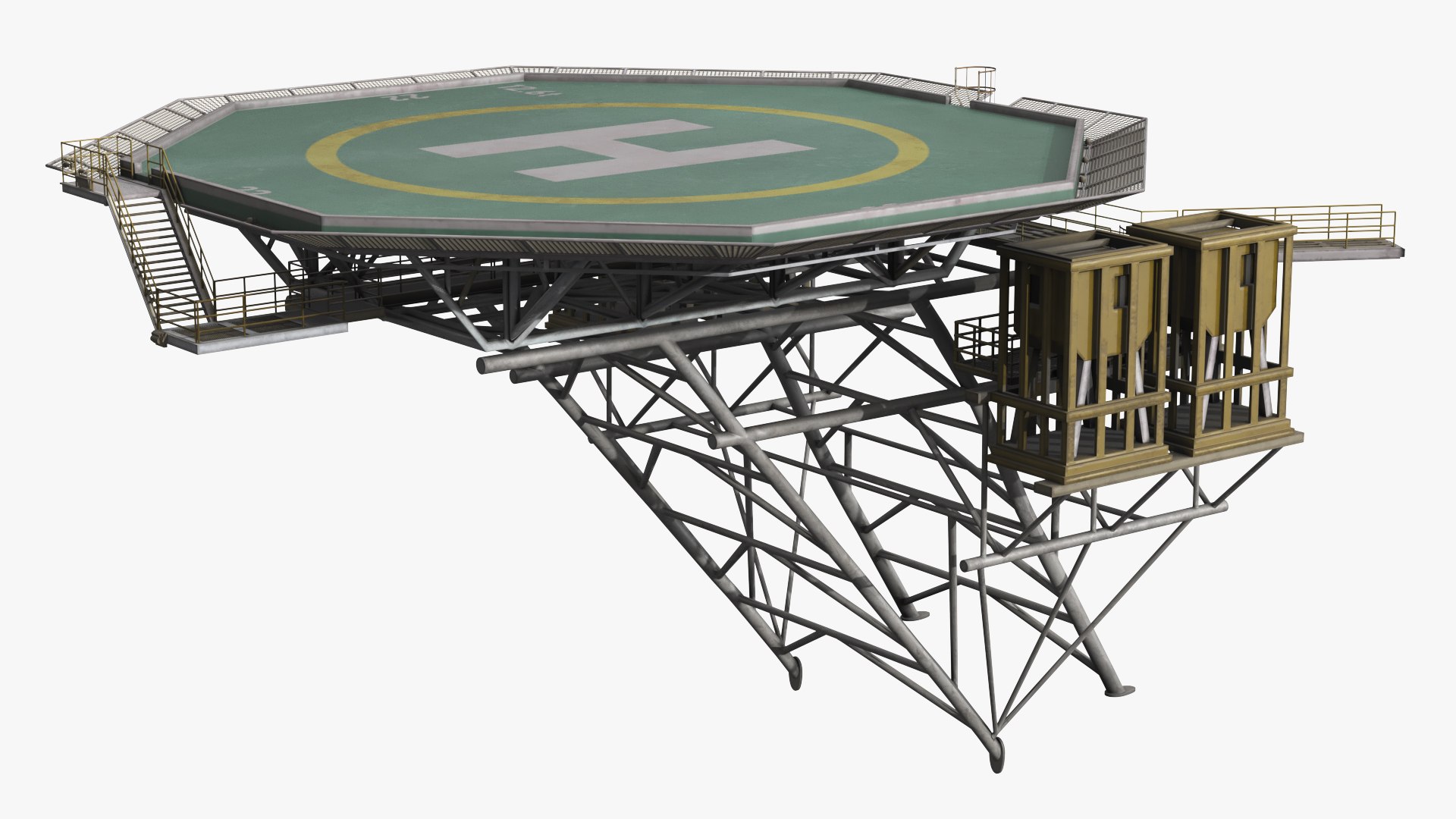 3D Jack Up Rig Helipad Landing Platform https://p.turbosquid.com/ts-thumb/9U/bfpDkm/ph/jack_up_rig_helipad_landing_platform_005/jpg/1776188109/1920x1080/fit_q87/22530f84ad98f3cf9f9363526b302d1c0a576bfa/jack_up_rig_helipad_landing_platform_005.jpg