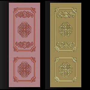 3D Carved door for CNC router