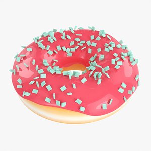 Donut 01 3D model