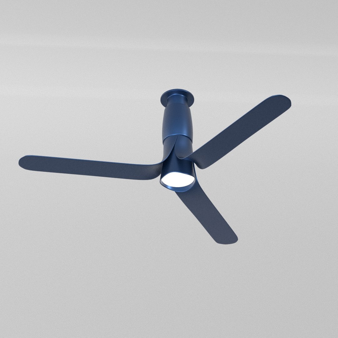 3D Ceiling Fan 02 - TurboSquid 2206679