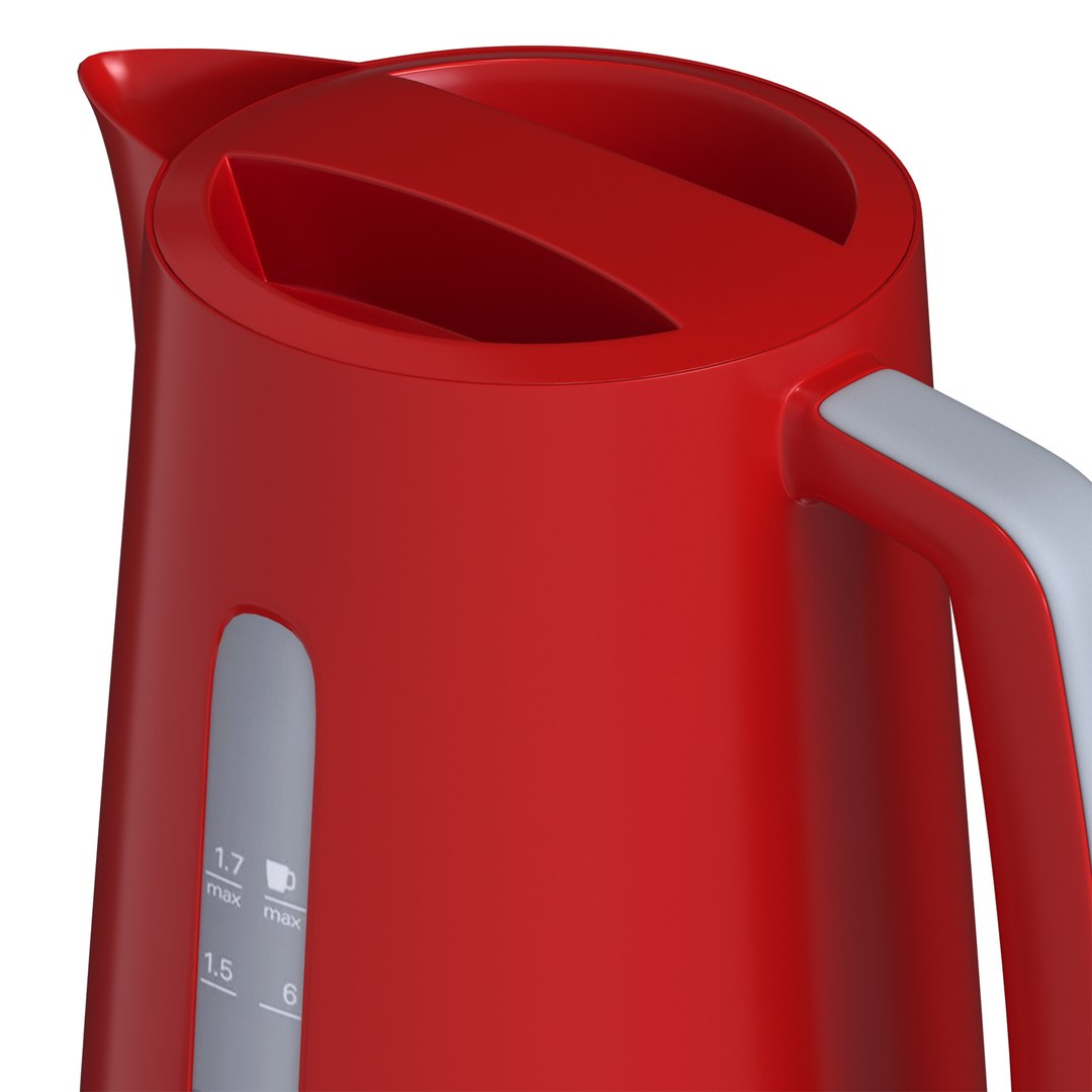 3D BOSCH Kettle 17 TWK3A034GBmax 2018Vray Model TurboSquid 2125976