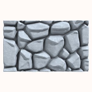 Stone Wall 193 3D model