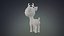 3D cute cartoon deer model