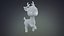 3D cute cartoon deer model