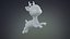 3D cute cartoon deer model