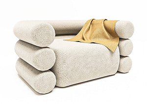 3D TrioCloud Chair model