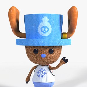 3D Blue Nosed Raccoon model