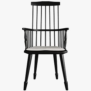windsor armchair 3d model
