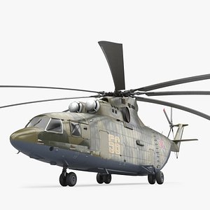 Russian Military Heavy Helicopter Mi-26