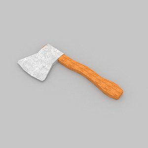 3D model stone ax