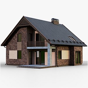 gameready house 2 type model