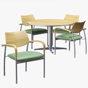 Office Table and Chairs