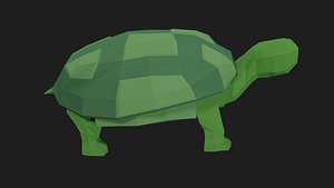 Lowpoly Turtle 3D