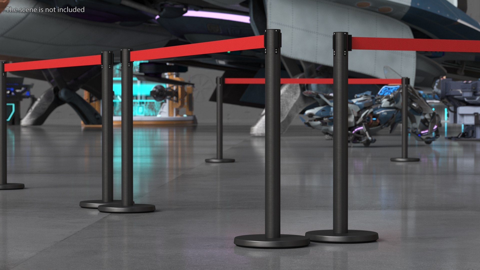 Nastro Per Delimitazione FlexiBarrier, Retrattile Da Parete, 4,5 Metri - Per Sicurezza E Controllo Accessi