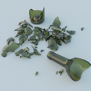 Broken bottle