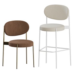 series 430 bar stool 3D